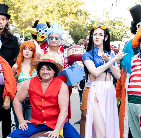 Cosplayers au HeroFestival