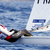 Jean-Baptiste Bernaz durant une épreuve de voile