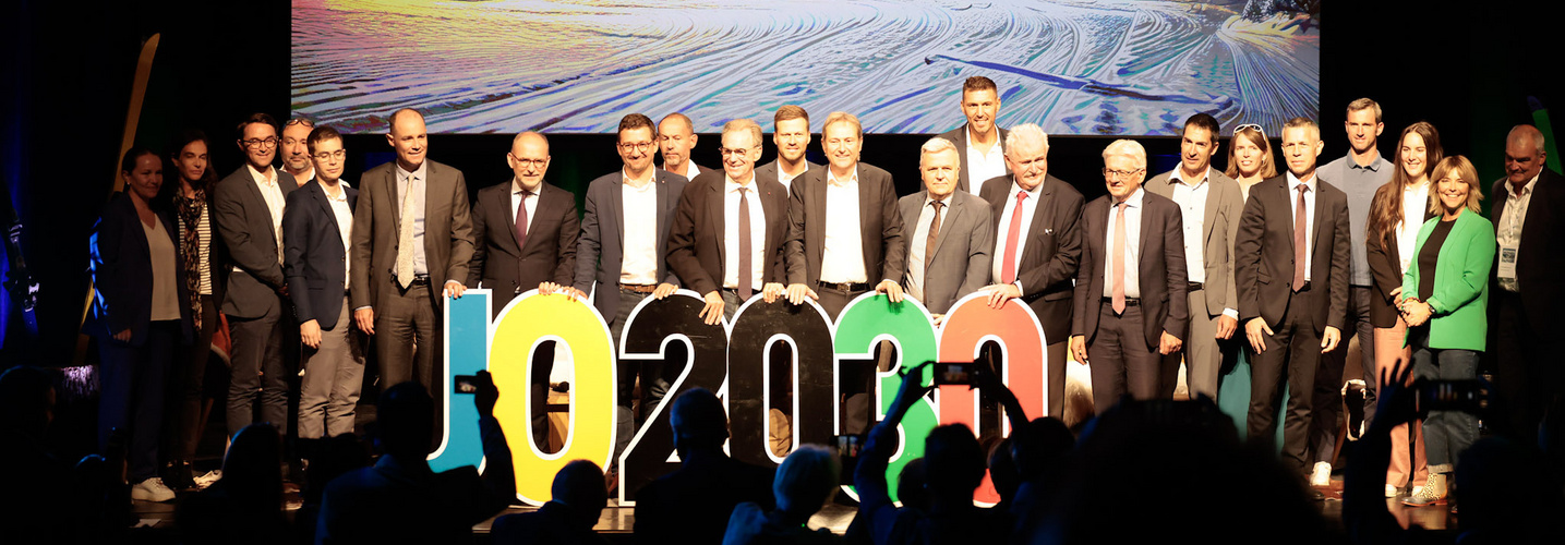 Visite du Président Muselier à Briançon en vue des Jeux d'hiver 2030