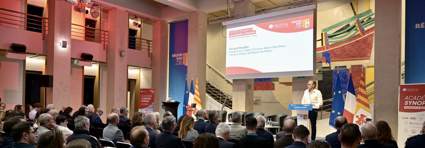 L'Académie Synopia, organisée à la Région Sud
