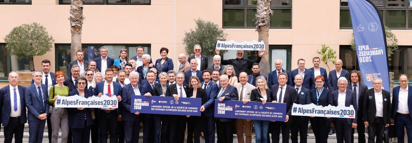 préparation des Jeux d’hiver s’accélère ! Lancement officiel de la Société de Livraison des Ouvrages Olympiques (SOLIDEO) Alpes 2030