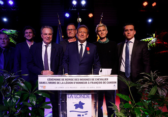SUD107027-remise legion honneur de canson-Region Sud - Sebastien NOGIER BD