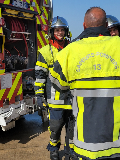 Le quotidien des pompiers à la caserne d'Aubagne