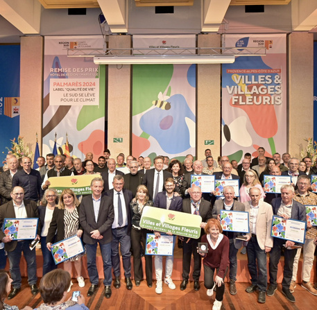 Villes et Villages fleuris - Palmarès 2024
