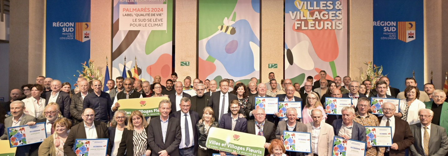 Villes et Villages fleuris - Palmarès 2024