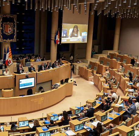 L'hémicycle de la Région Sud