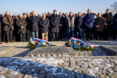 La délégation de la Région Sud à Auschwitz en 2026
