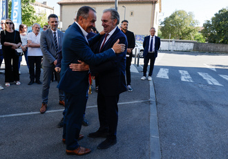 SUD115535-Inauguration passerelle miramas-Fabien Boukla - Agence Realize BD