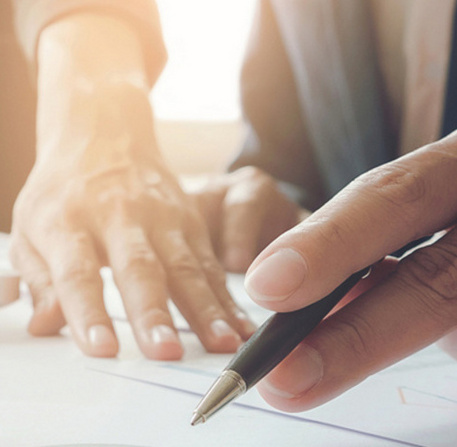 Personne travaillant dans une entreprise