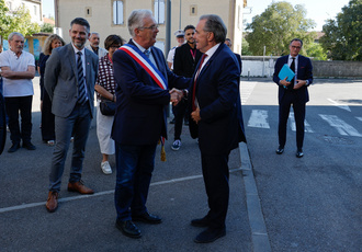 SUD115534-Inauguration passerelle miramas-Fabien Boukla - Agence Realize BD